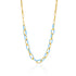 Enamel Link Necklaces