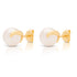Golden Pearl Studs