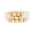 Glossy CZ ID Bracelet