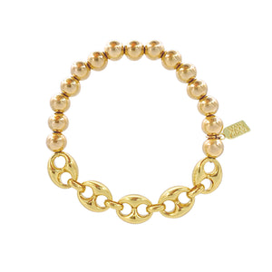 Mariner Chain Bubble Bracelet