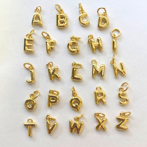 Charmed Bubble Letter Wimbledon Necklace