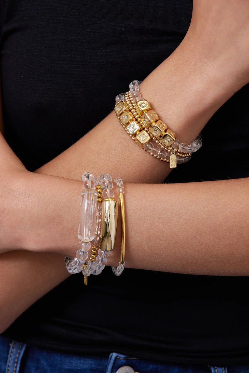 CZ ID Bracelet