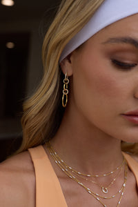Ringlet CZ Earring