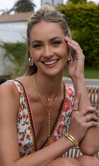 Looking Glass Hoops - Transparent