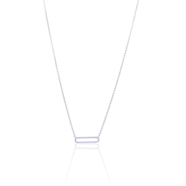 Petite Pave Link Necklace
