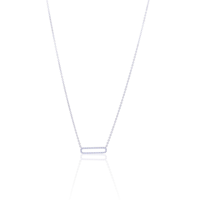 Petite Pave Link Necklace