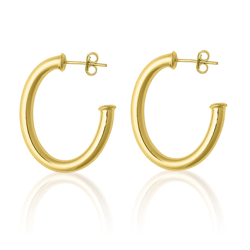 Carmen Oval Hoop