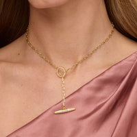 Essential CZ Toggle Necklace