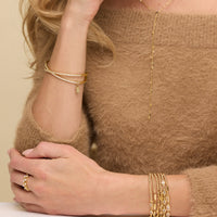 Pave X Cuff
