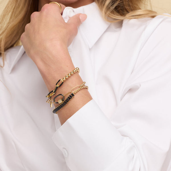 Tournament Stretch Bracelet - Black