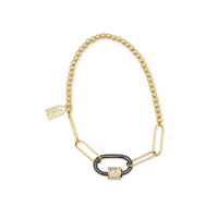 Enamel Luca Lock Bubble Bracelet