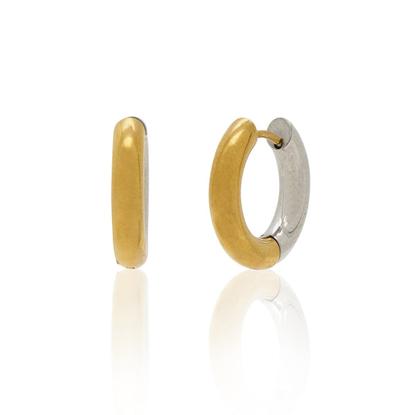 Mixed Metal Hoop