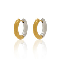 Mixed Metal Hoop