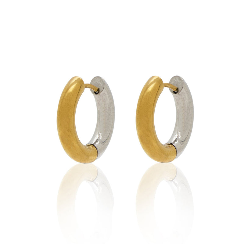 Mixed Metal Hoop