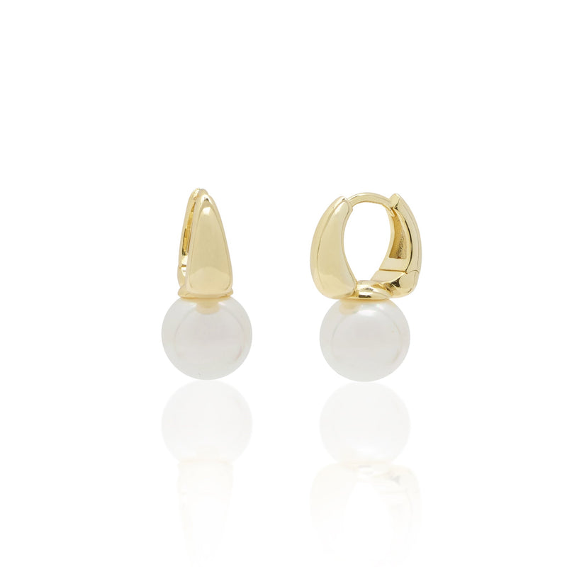 Pearl Party Mini Hoops