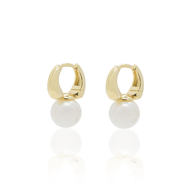 Pearl Party Mini Hoops