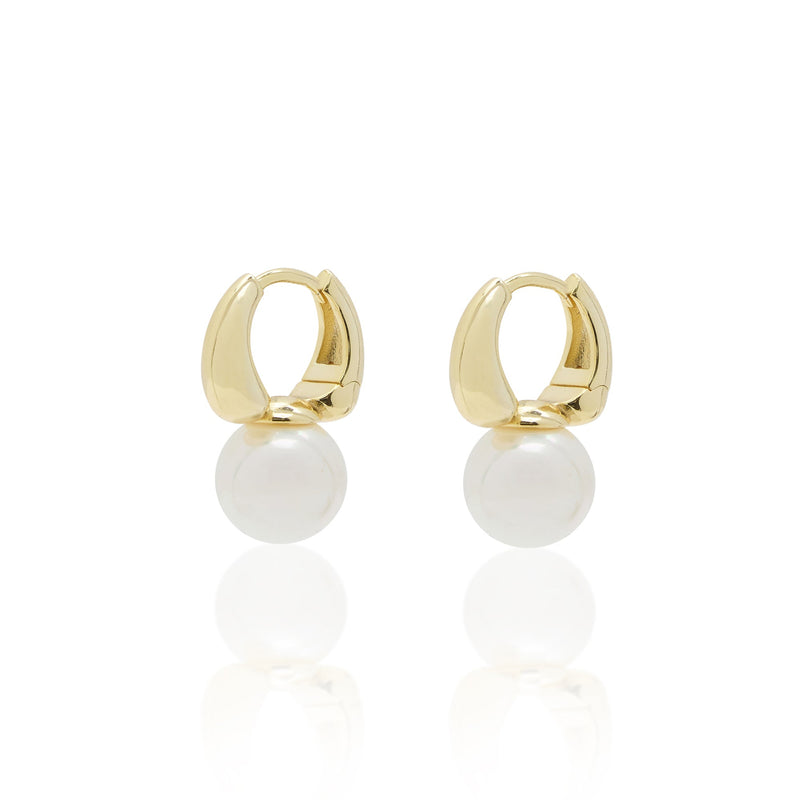 Pearl Party Mini Hoops