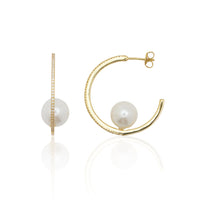 Essential CZ Pearl Earring