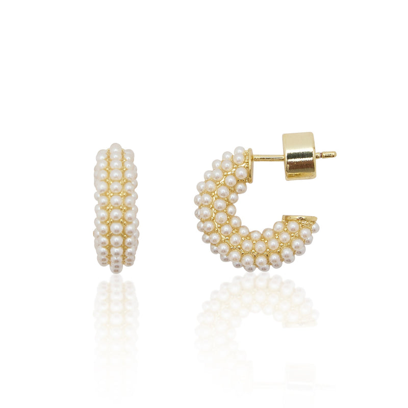 Confection Pearl Mini Hoop