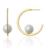 Essential CZ Pearl Earring