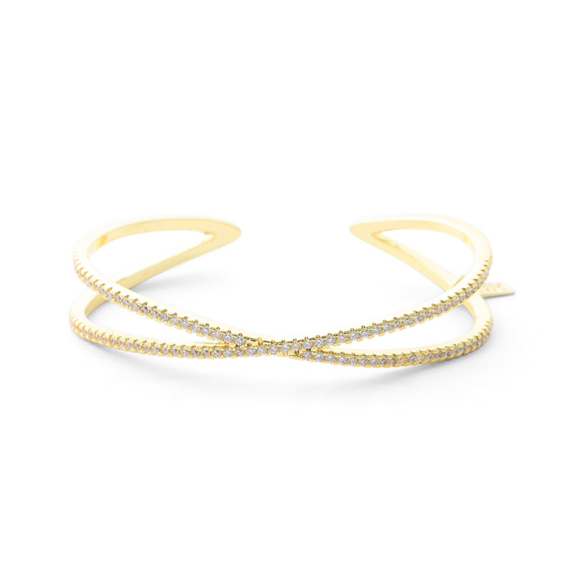 Pave X Cuff