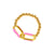 Enamel Link Bubble Rings
