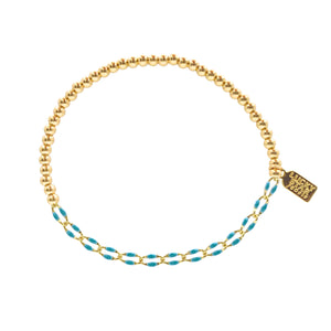 Mini Enamel Bubble Bracelet