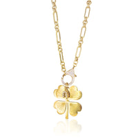 Lucky Clover Charm Necklace