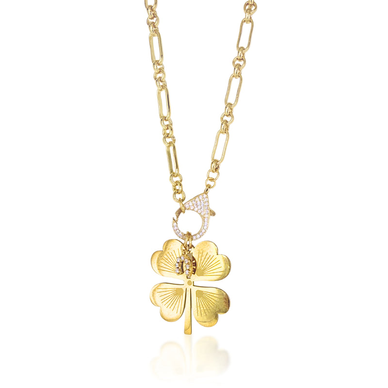 Lucky Clover Charm Necklace