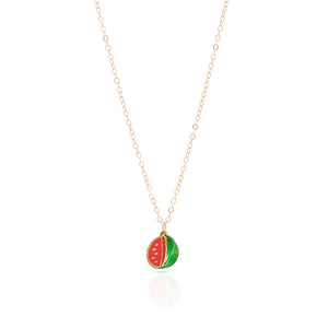 Fruit Charm Necklaces