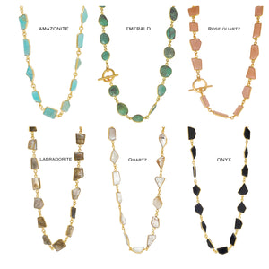 Prana Gemstone Necklace