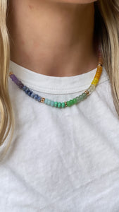 Jelly Gemstone Necklace