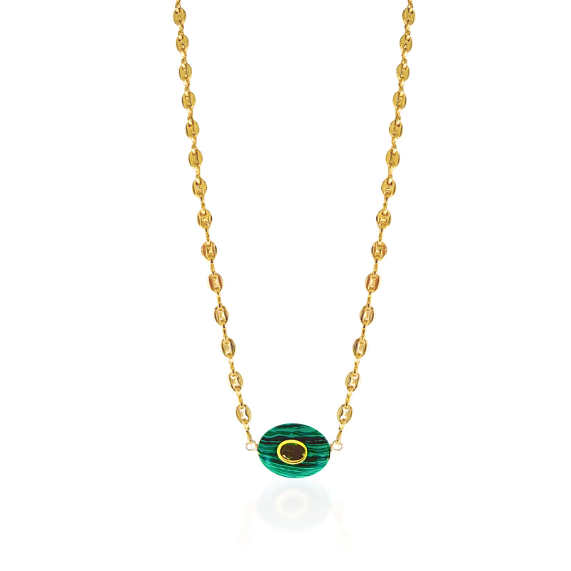 Candy Gem Mariner Necklace