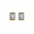 Solitaire Emerald Stud