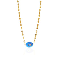 Candy Gem Mariner Necklace