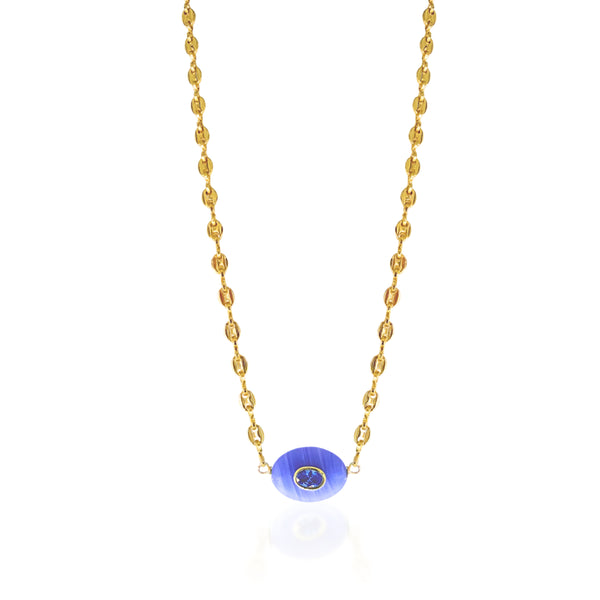 Candy Gem Mariner Necklace