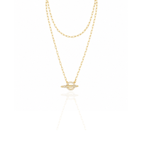 Essential CZ Toggle Wrap