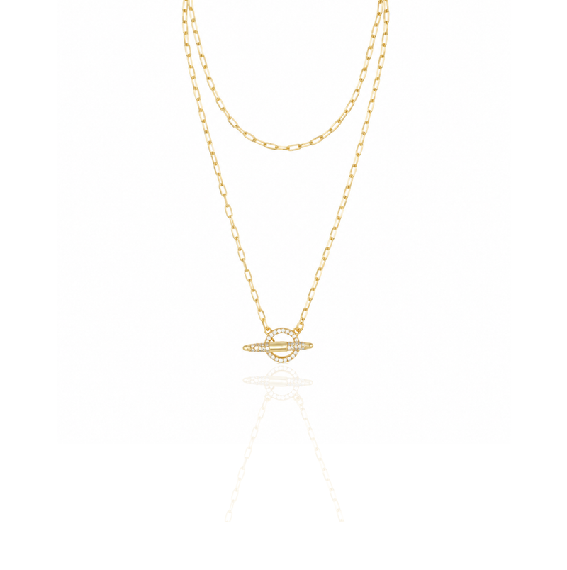 Essential CZ Toggle Wrap