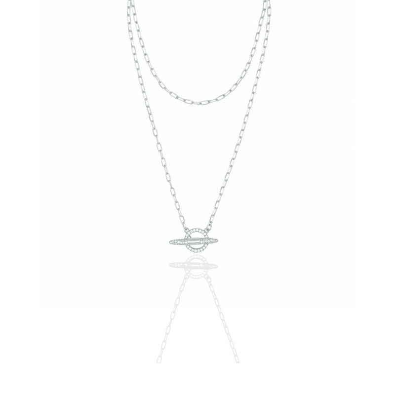 Essential CZ Toggle Wrap