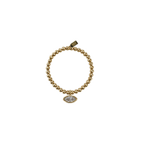 Bezel Marquise Bubble Bracelet