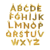 The Embossed Initial Necklace