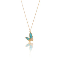Butterfly Gem Necklace