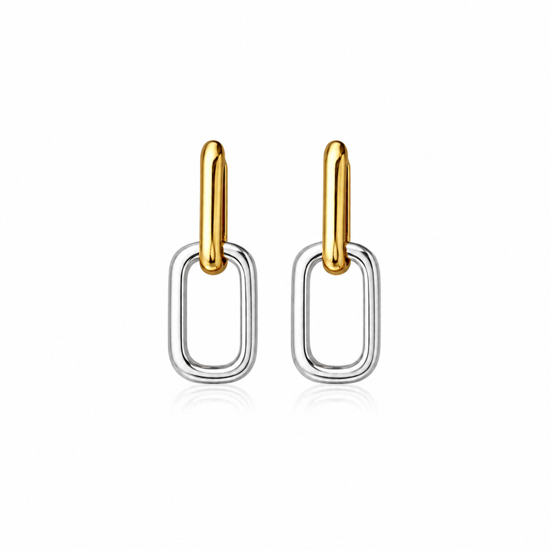 Double Link Earring