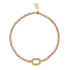 Pave Link Solo Bubble Bracelet