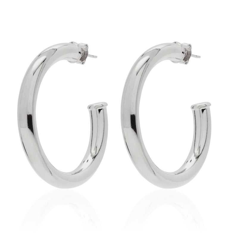 Carmen Hoop Silver