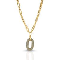 The Loop Gemstone Necklace