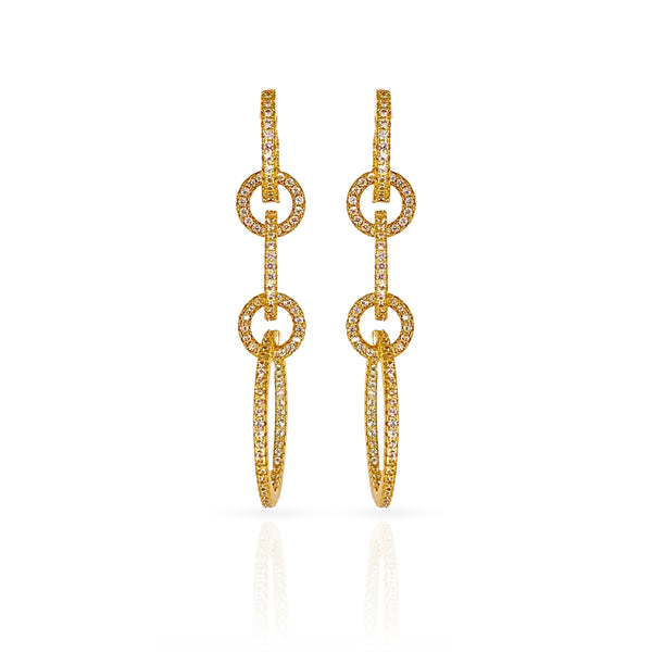 Ringlet CZ Earring