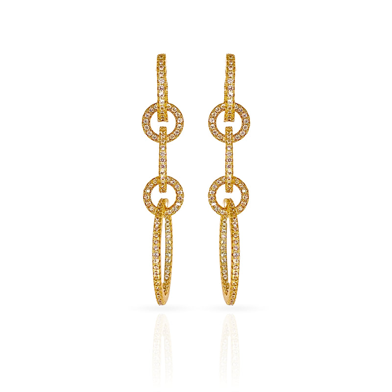 Ringlet CZ Earring