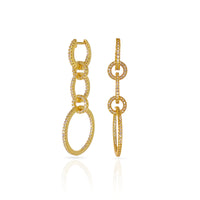 Ringlet CZ Earring