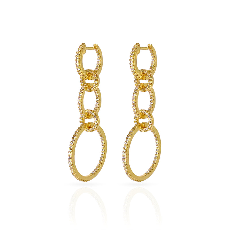 Ringlet CZ Earring